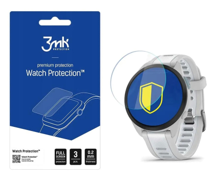 Folia ochronna na smartwatcha 3mk Watch Protection FlexibleGlass do Garmin Forerunner 165/ 165